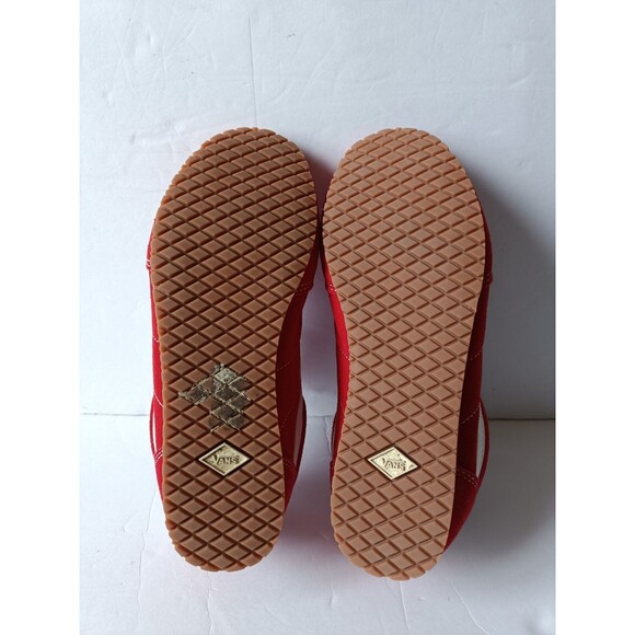 Vans Super Lowpro Skate Shoe Men's Size 6 Racing Red Low Top Sneakers - Picture 8 of 9